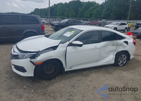 2018 Honda Civic Lx из США, поврежденный, VIN 19XFC2F55JE009012